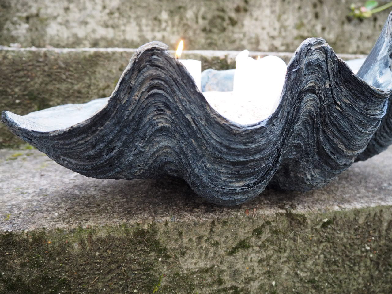 Puerto Galera Klamskjell/ Clam shell SVART  3
