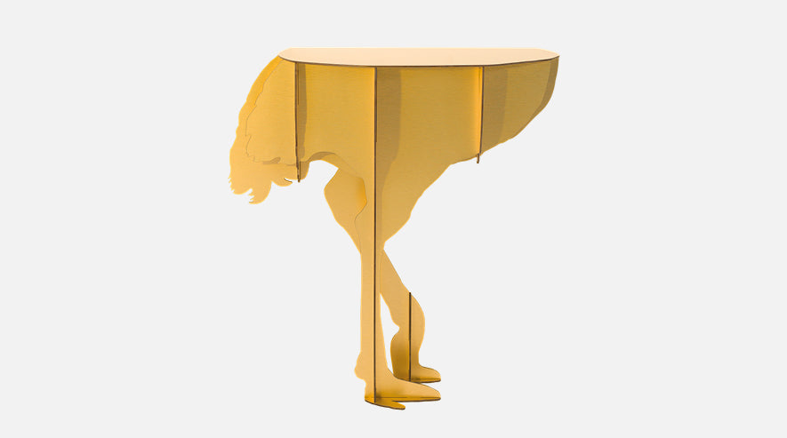 Diva konsollbord Gold- Mobilier De Compagnie  2