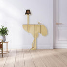 Diva Lucia sidebord med lampe ,Gold - Mobilier De Compagnie  1
