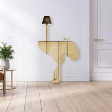 Diva Lucia sidebord med lampe ,Gold - Mobilier De Compagnie  1