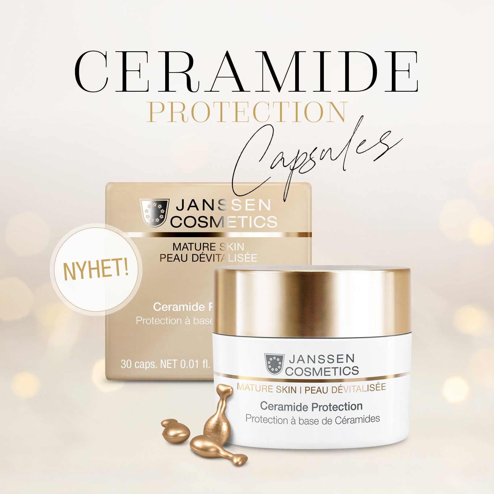 Ceramide protection cap. 30 stkl JANSSEN COSMETICS 3