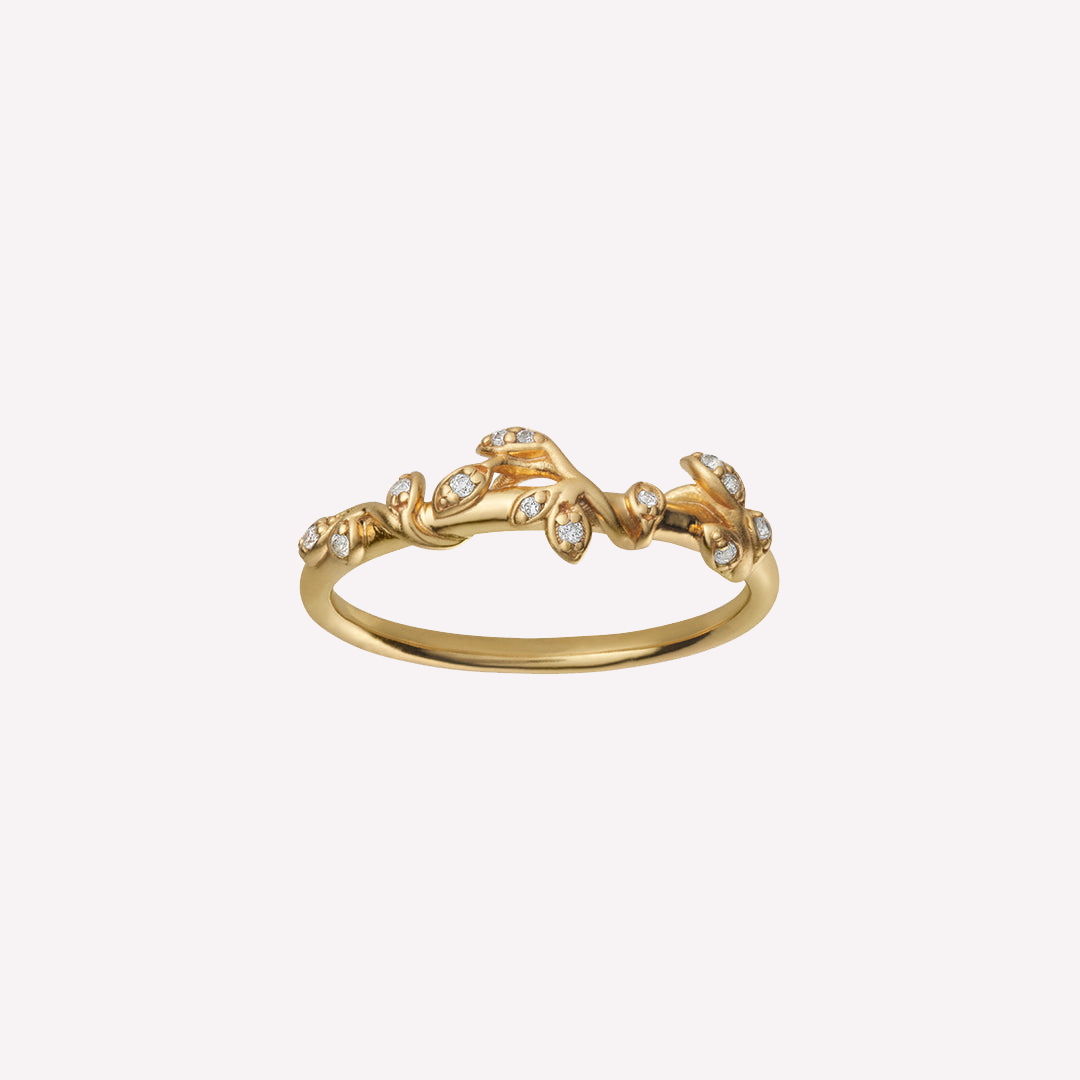 Jungle Ivy Sparkle Ring GP 1