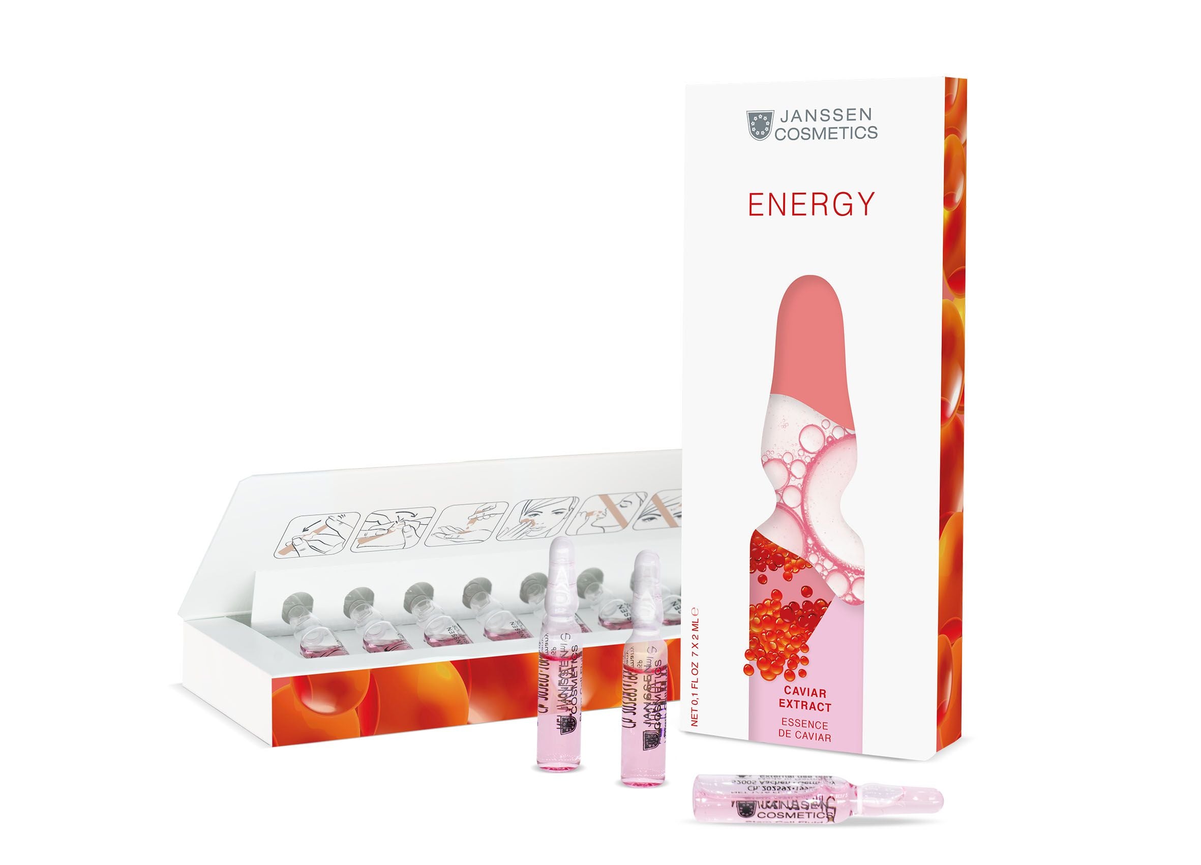 Energy Caviar Extract 7x2ml Ampuller JANSSEN COSMETICS 1