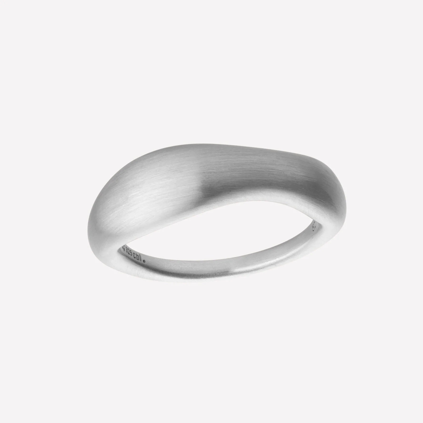 Ocean Flow Ring Sølv 1